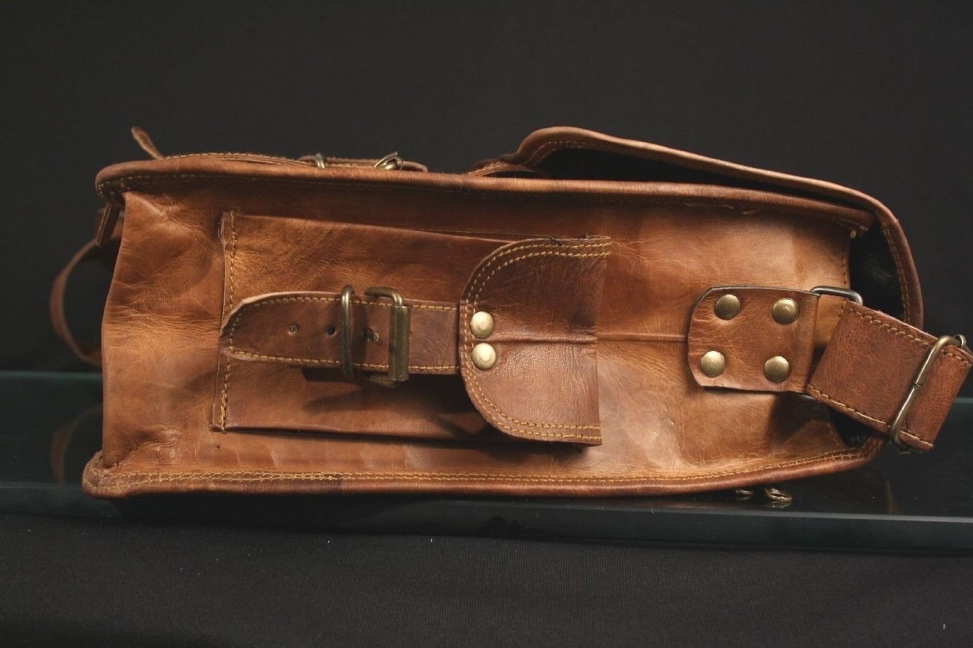 Brown Messenger Bag