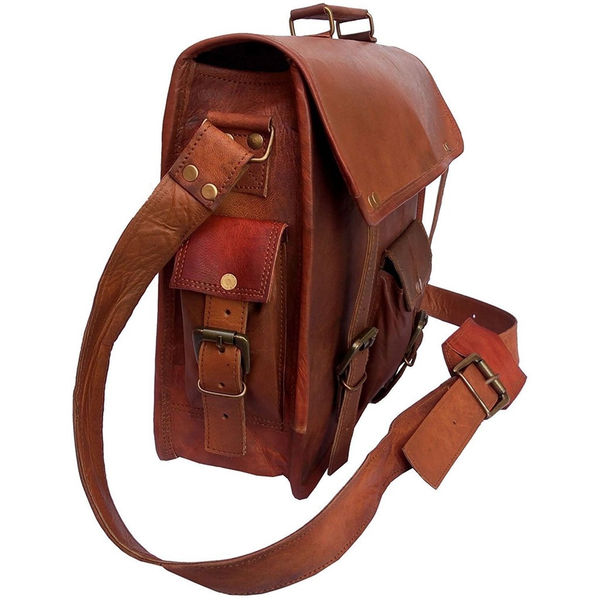 Brown Messenger Bag
