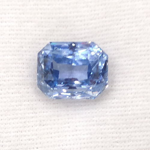 Natural Blue Sapphire - 8.75 Carats, Emerald Cut | Unheated & Untreated, Ceylonese Blue Sapphire Benefits