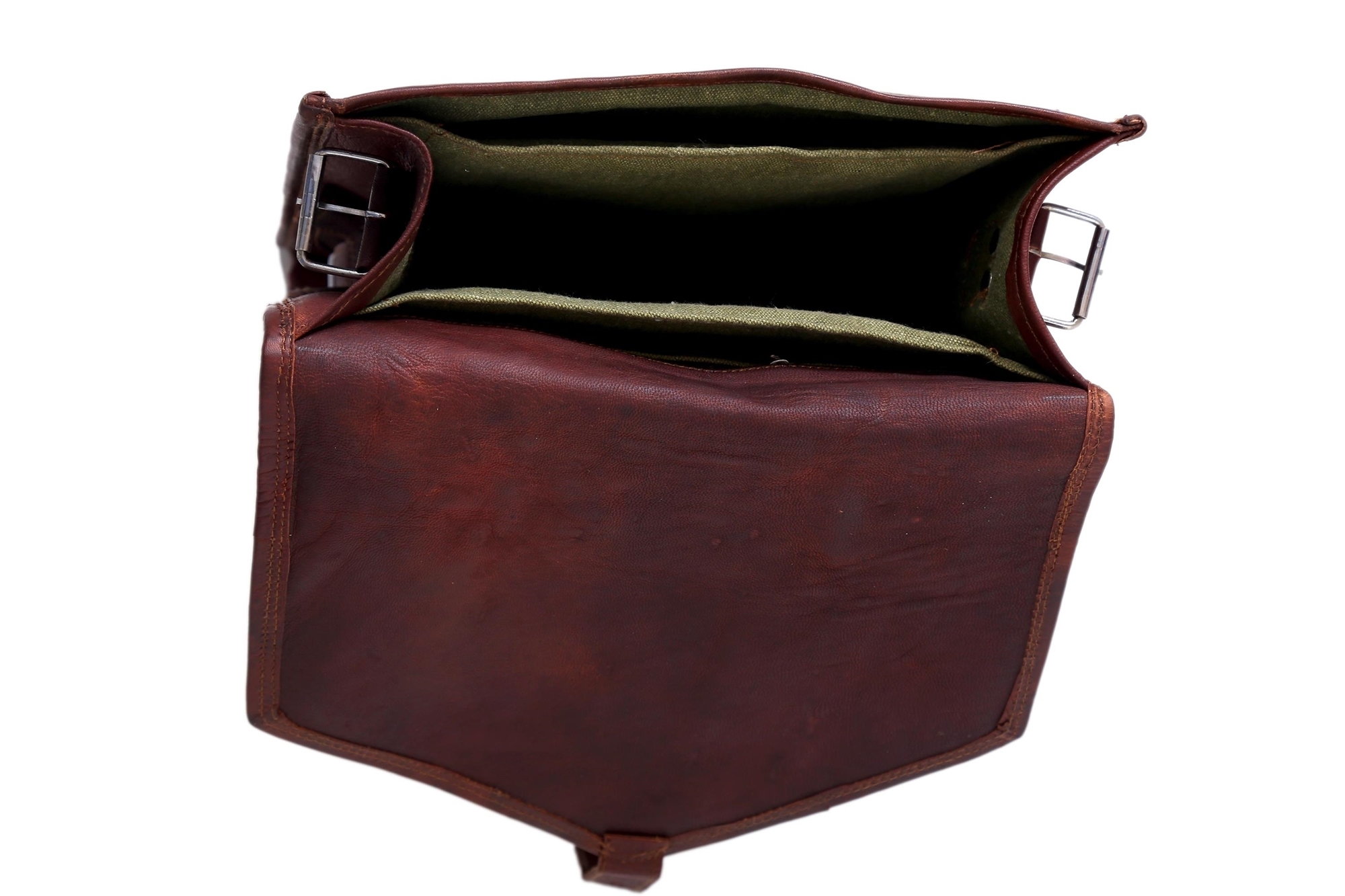 Brown Leather Shoulder Bag
