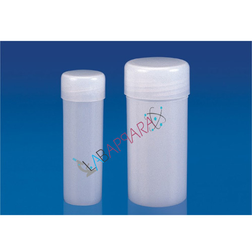 Scintillation Vial Polypropylene Labappara - 8 ml & 23 ml Sizes | Unbreakable Polypropylene Material, Leakproof Screw Caps, Suitable for Low Activity Count