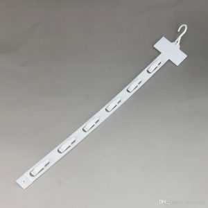 Hanging Display Strips - Pvc Material, Ideal For Cross-merchandising, Black And White Color Options