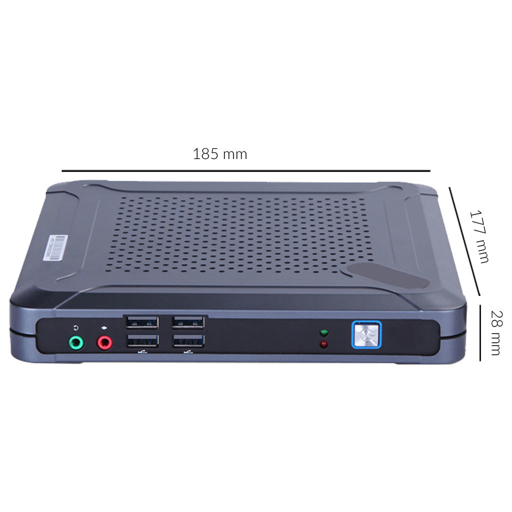 Thinpc 8c Advance Memory: 4 Gigabyte (Gb)