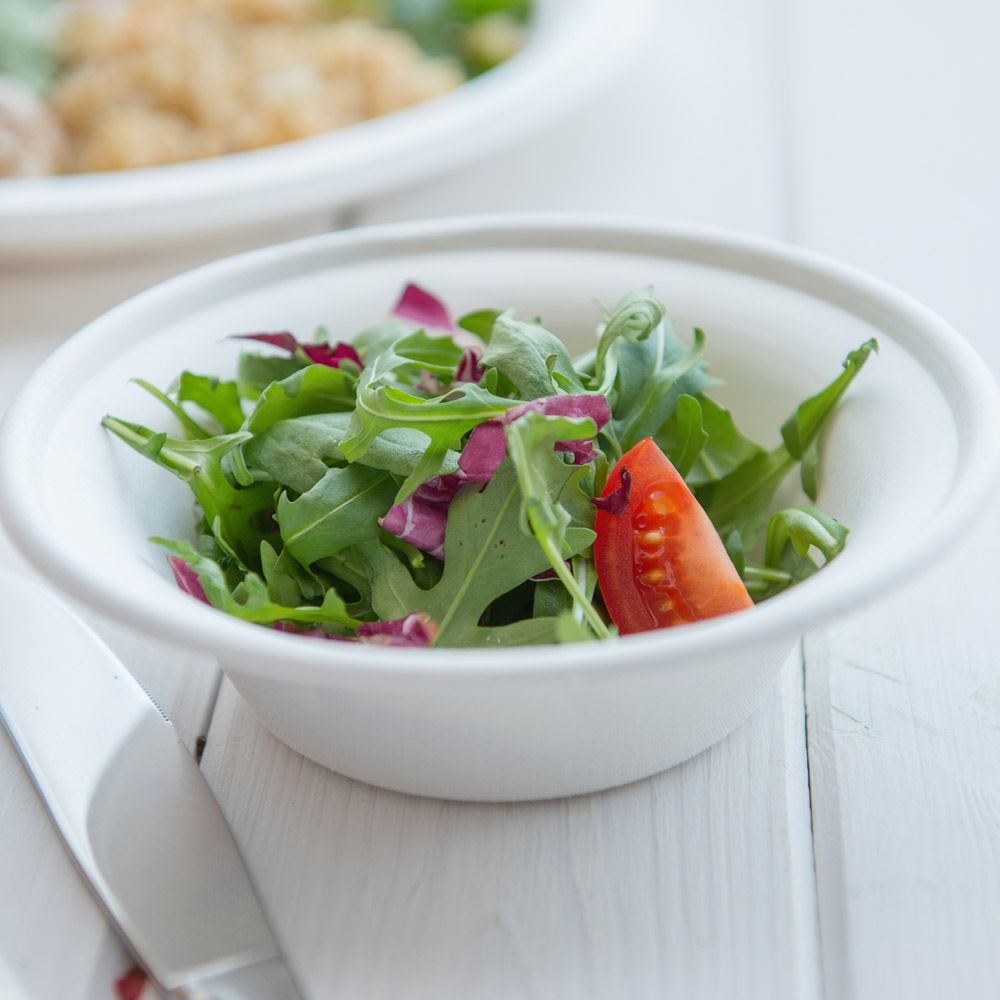 100% Biodegradable/compostable. Made From Sugarcane Bagasse. Available In 250ml Bagasse - Bowl  [Big/small]