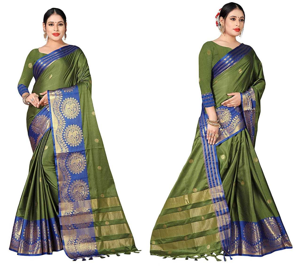 Printed Exclusive Cotton Silk Saree