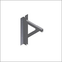 Wall Mounted Cable Tray Support - PVC Material, GI Galvanized Surface Finish, Silver Color | Rust-Resistant, Long-Lasting Durability, Compact Design