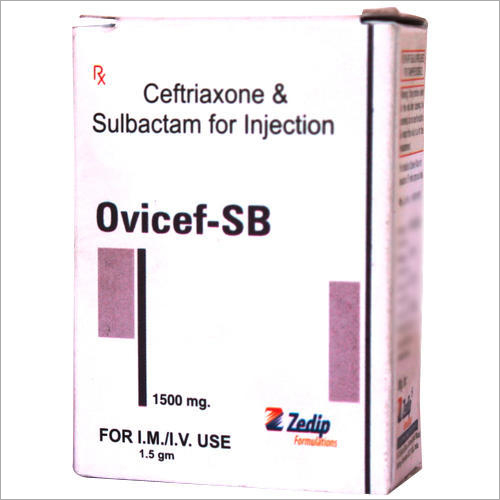 Liquid Ceftriaxone And Sulbactam For Injection
