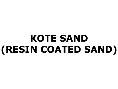 कोटे रेत (राल लेपित रेत)