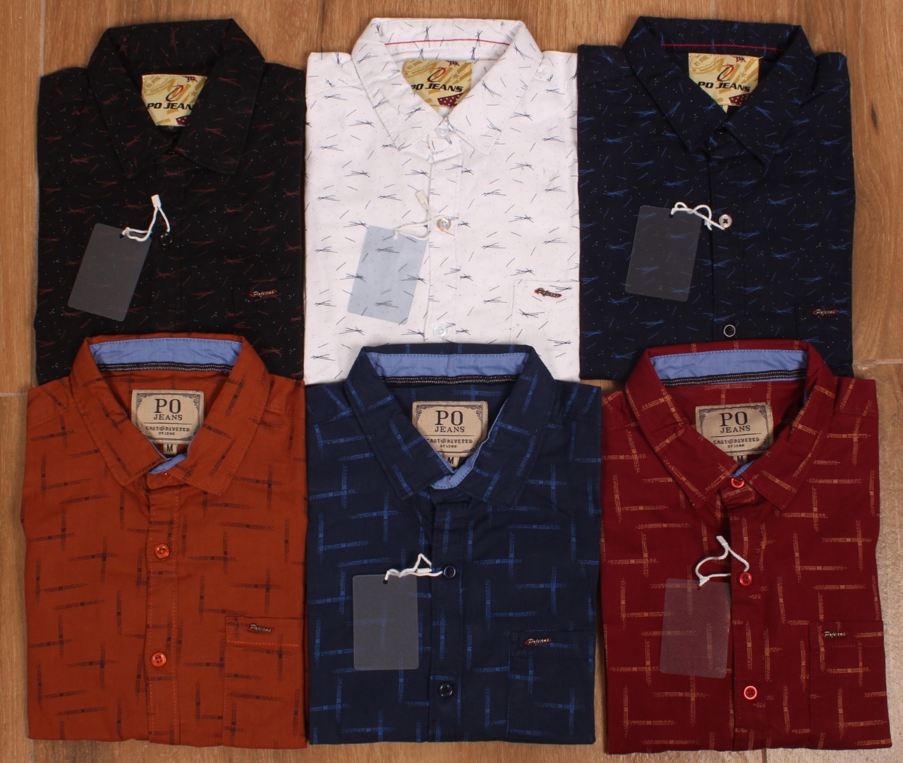 Printed Shirt - Cotton Fabric, Sizes: M, L, Xl, Xxl, Color: Brown | Classic Collar, Full Sleeves, Casual Style, Suitable For Rainy Season