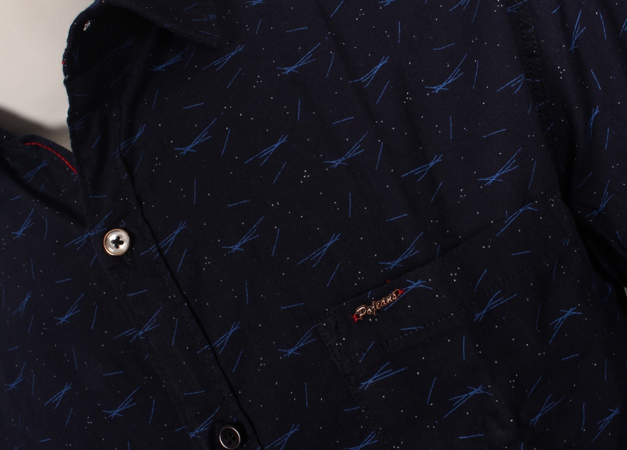 Printed Shirt - Cotton Fabric, Sizes: M, L, Xl, Xxl, Color: Brown | Classic Collar, Full Sleeves, Casual Style, Suitable For Rainy Season