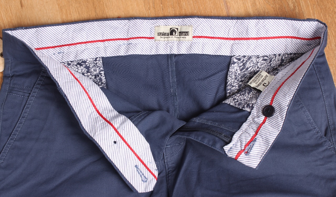Solid Color Cotton Pant - Peach Cotton, Sizes 30 32 34 36 38, Colors: 8 Options | Features: Zipper Fly, Slim Fit, 4 Pockets, Ideal For Men