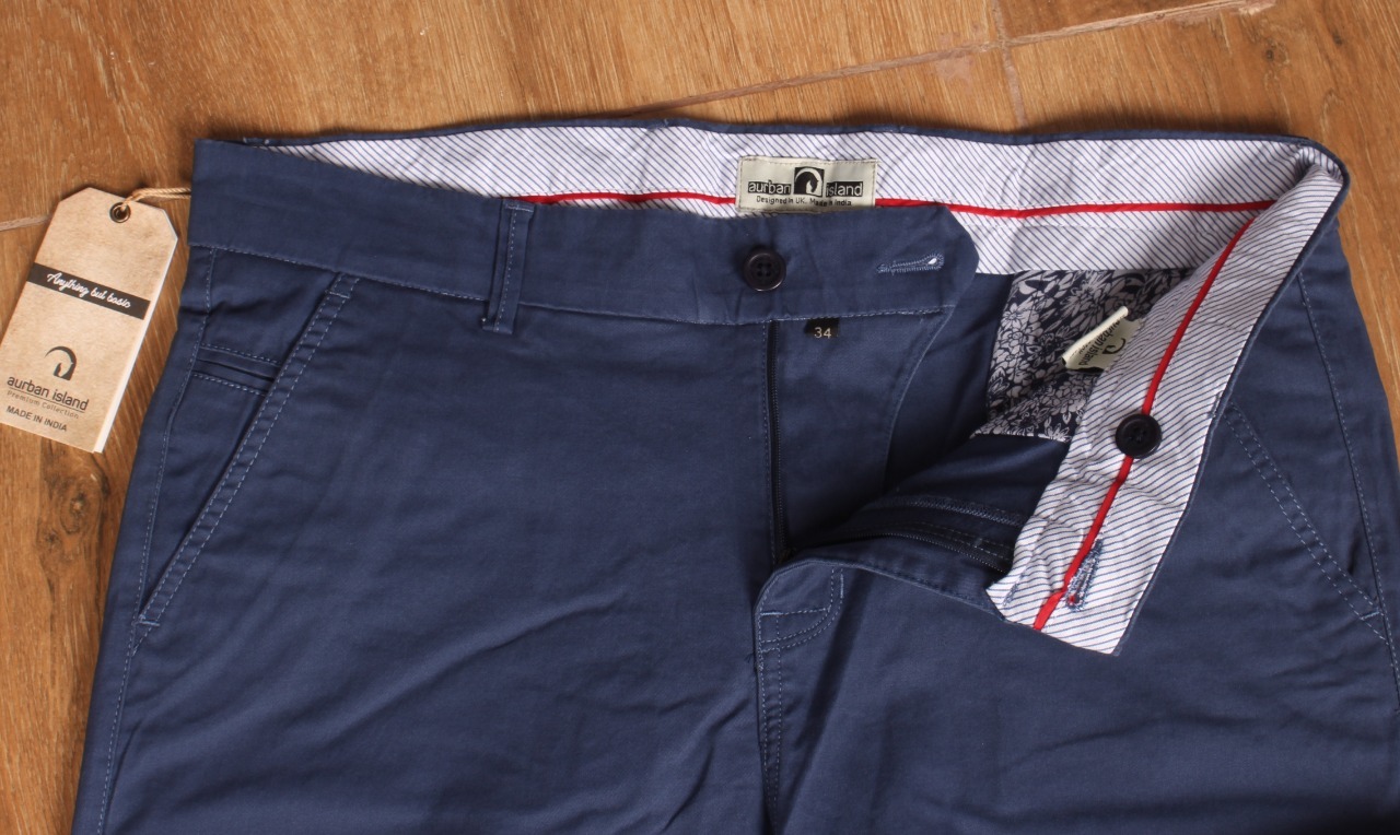 Solid Color Cotton Pant - Peach Cotton, Sizes 30 32 34 36 38, Colors: 8 Options | Features: Zipper Fly, Slim Fit, 4 Pockets, Ideal For Men
