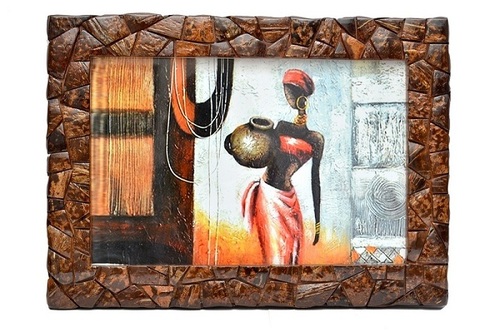Natural Brown Wall Hanging Photo Frame