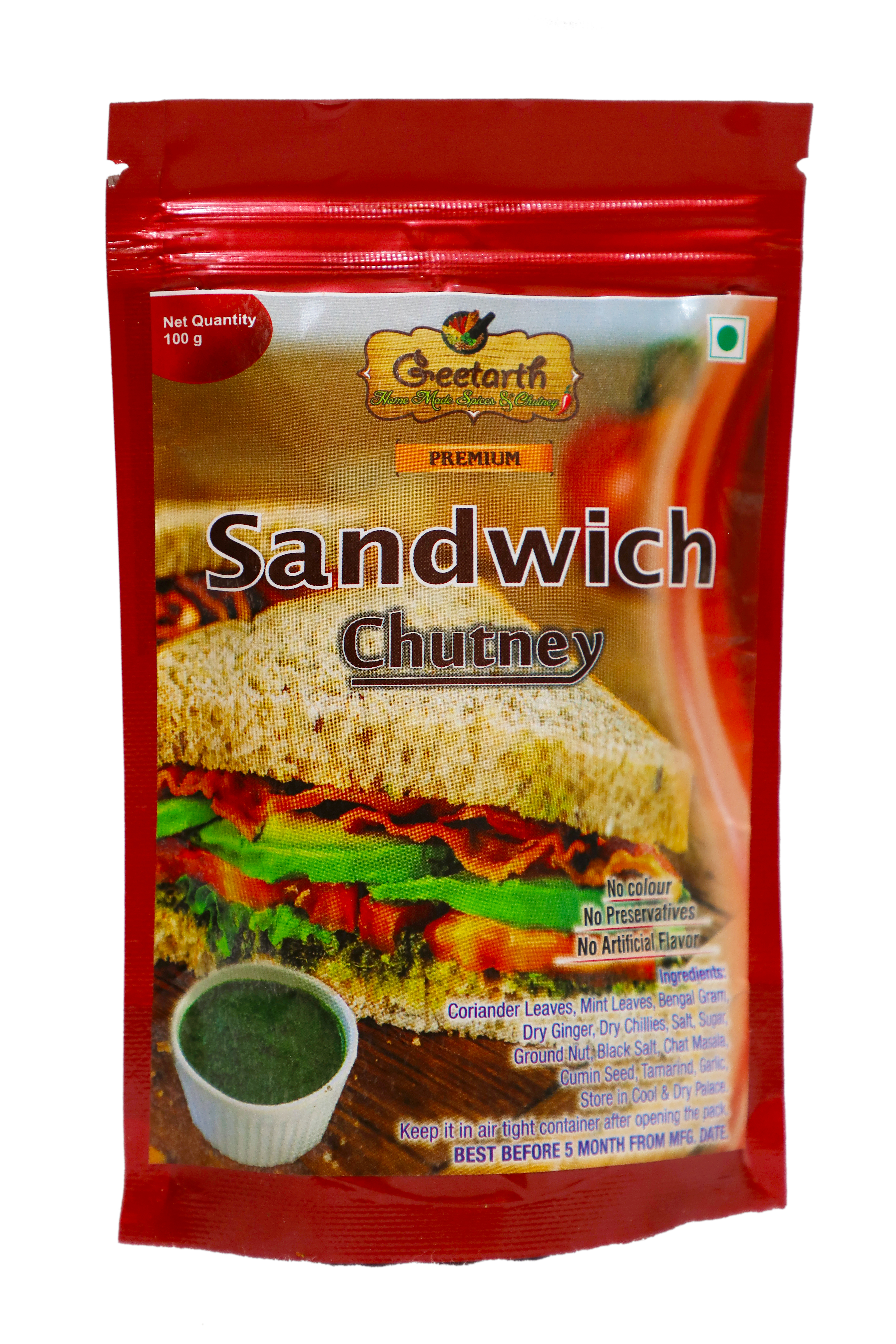 Sandwich Chutney Grade: Food Grade