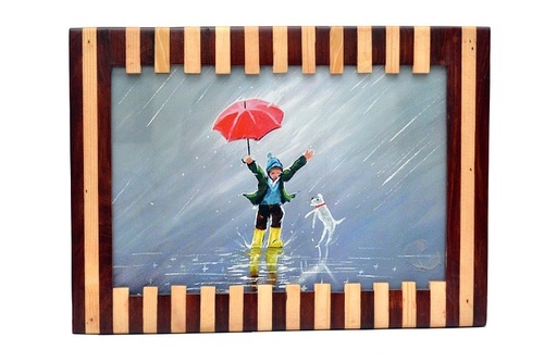 Natural Red Wall Hanging Photo Frame