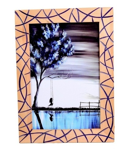 Natural Navajowhite Wall Hanging  Photo Frame