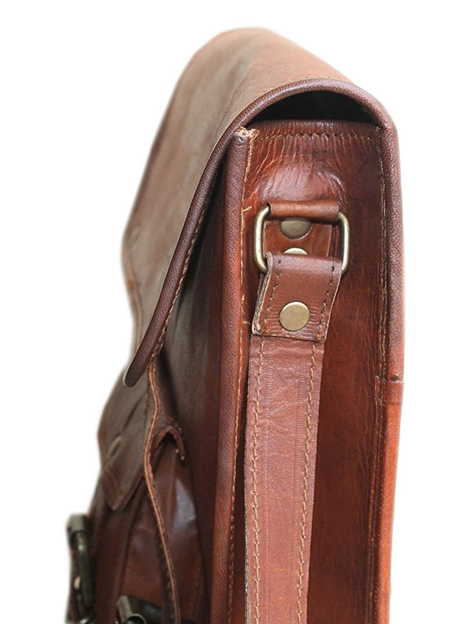 Brown Messenger Bag