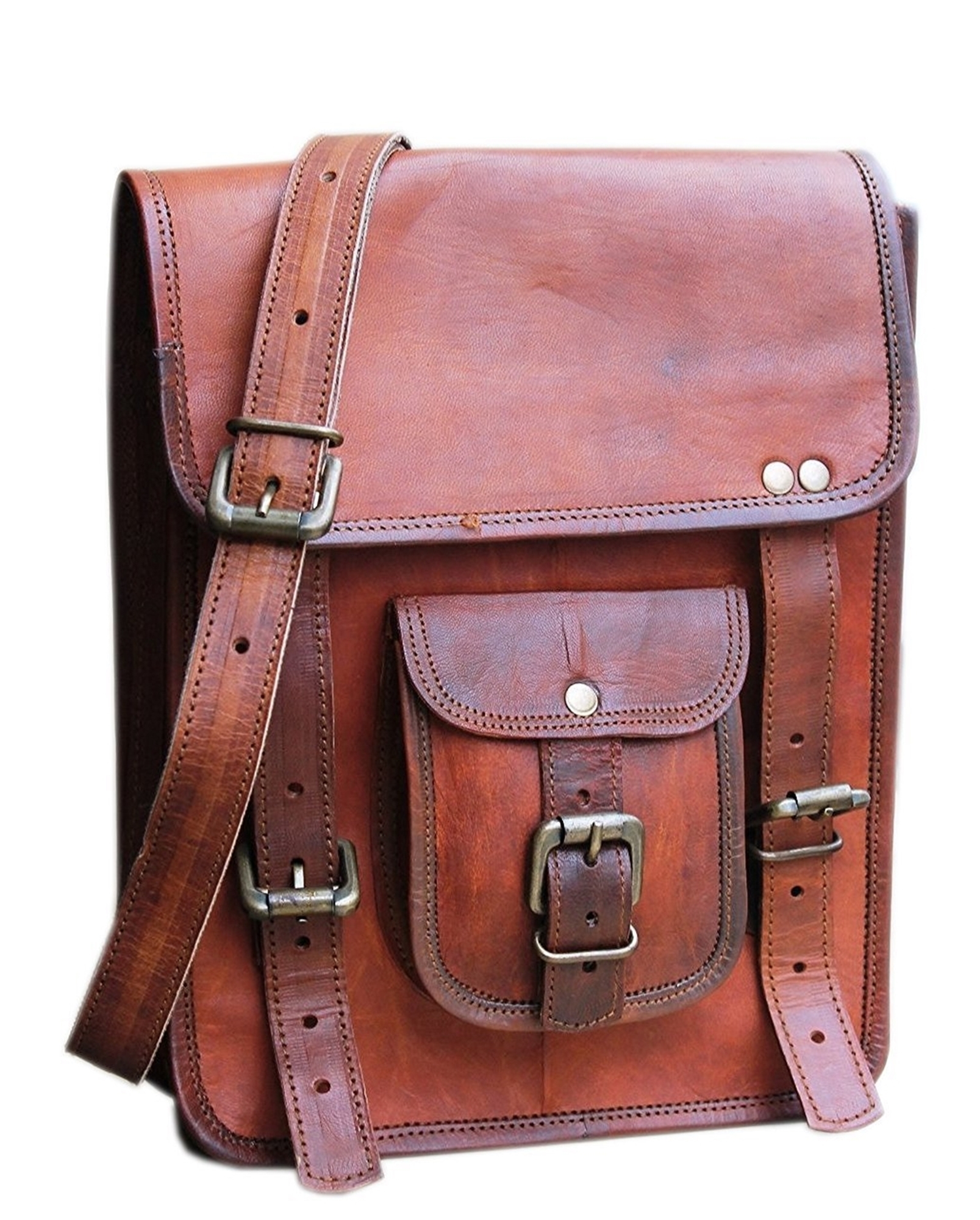 Brown Messenger Bag