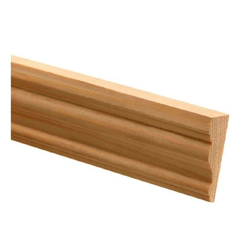 Primed S4s Interior Door And Window Wood Trim Board Moulding Moisture Content: 8%