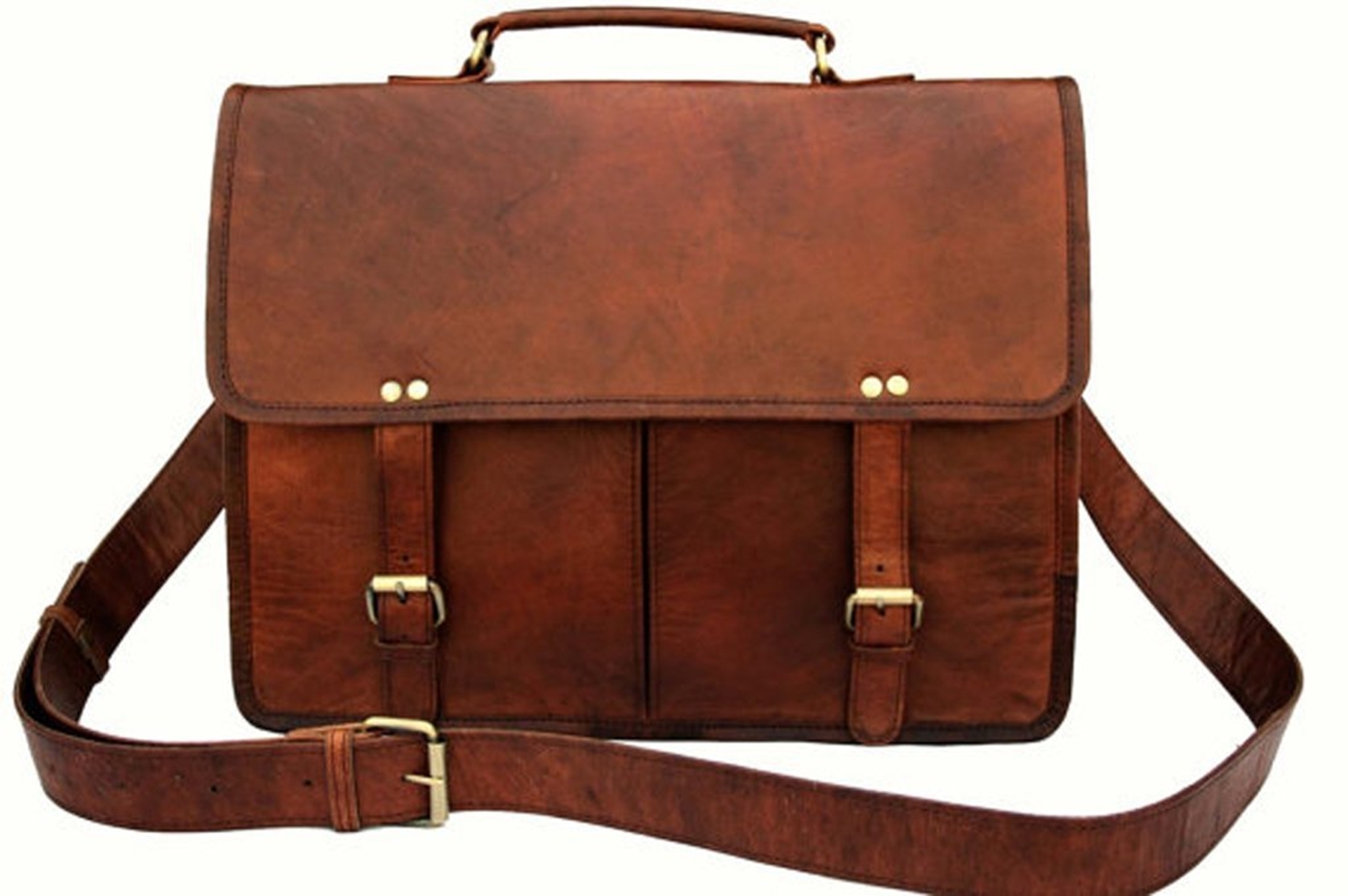 Brown Laptop Bag