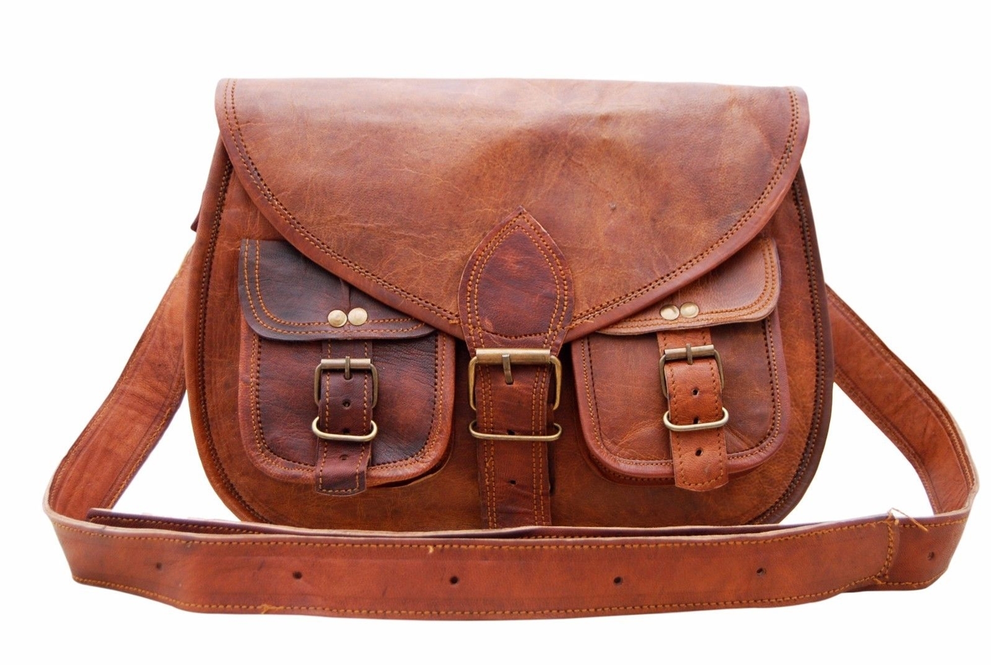 Brown Satchel Bag