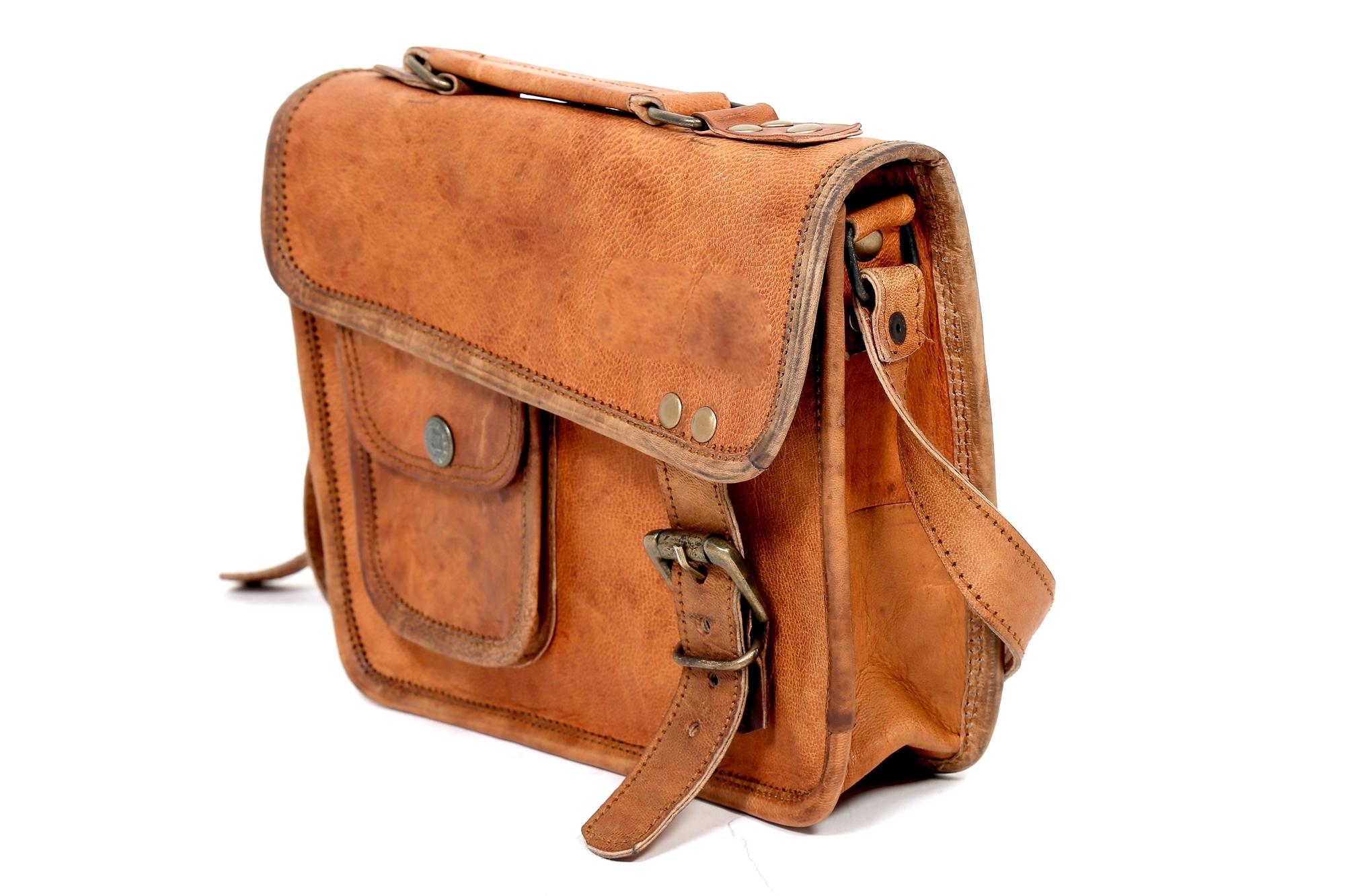 Brown Messenger Bag
