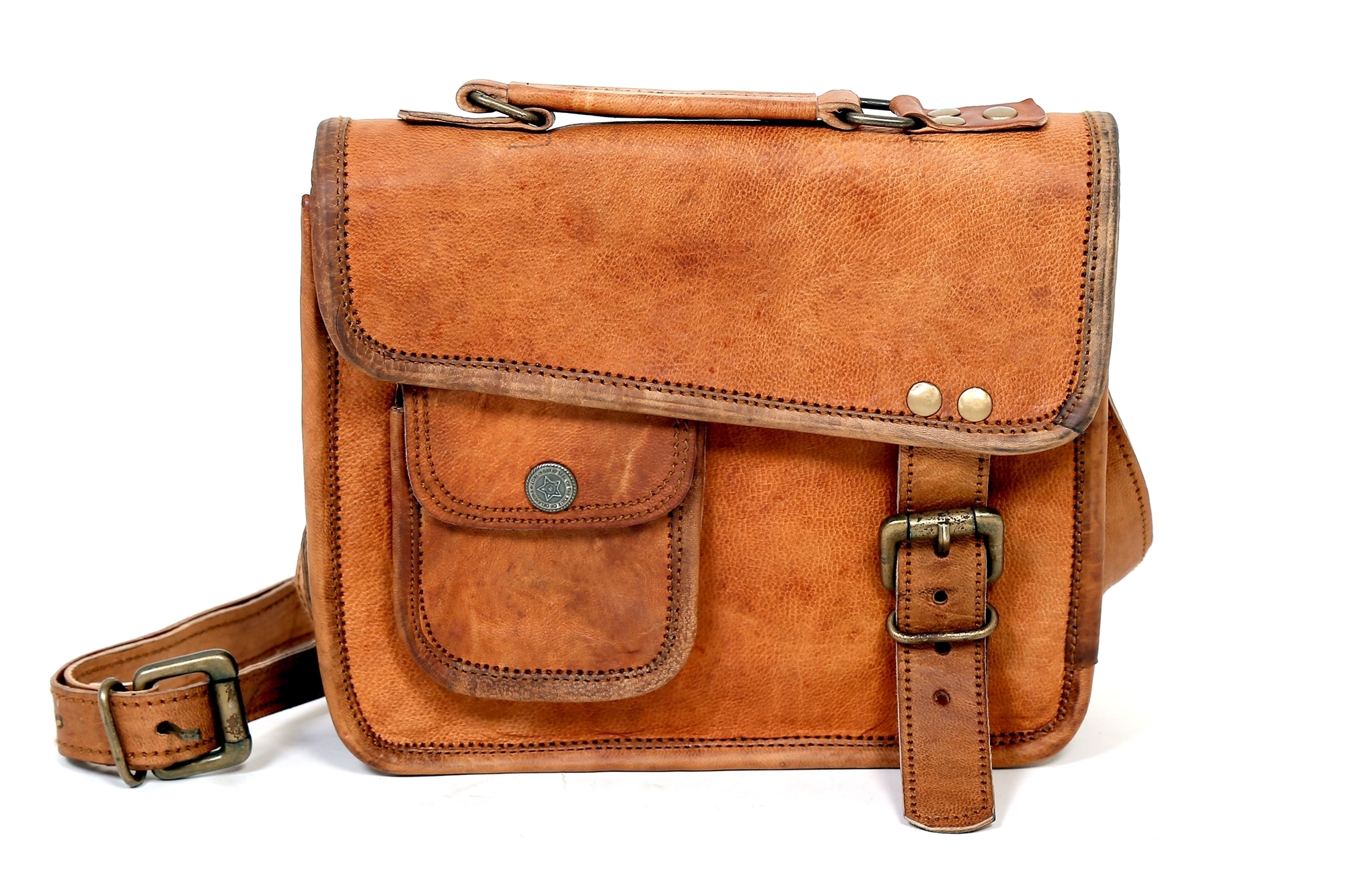 Brown Messenger Bag