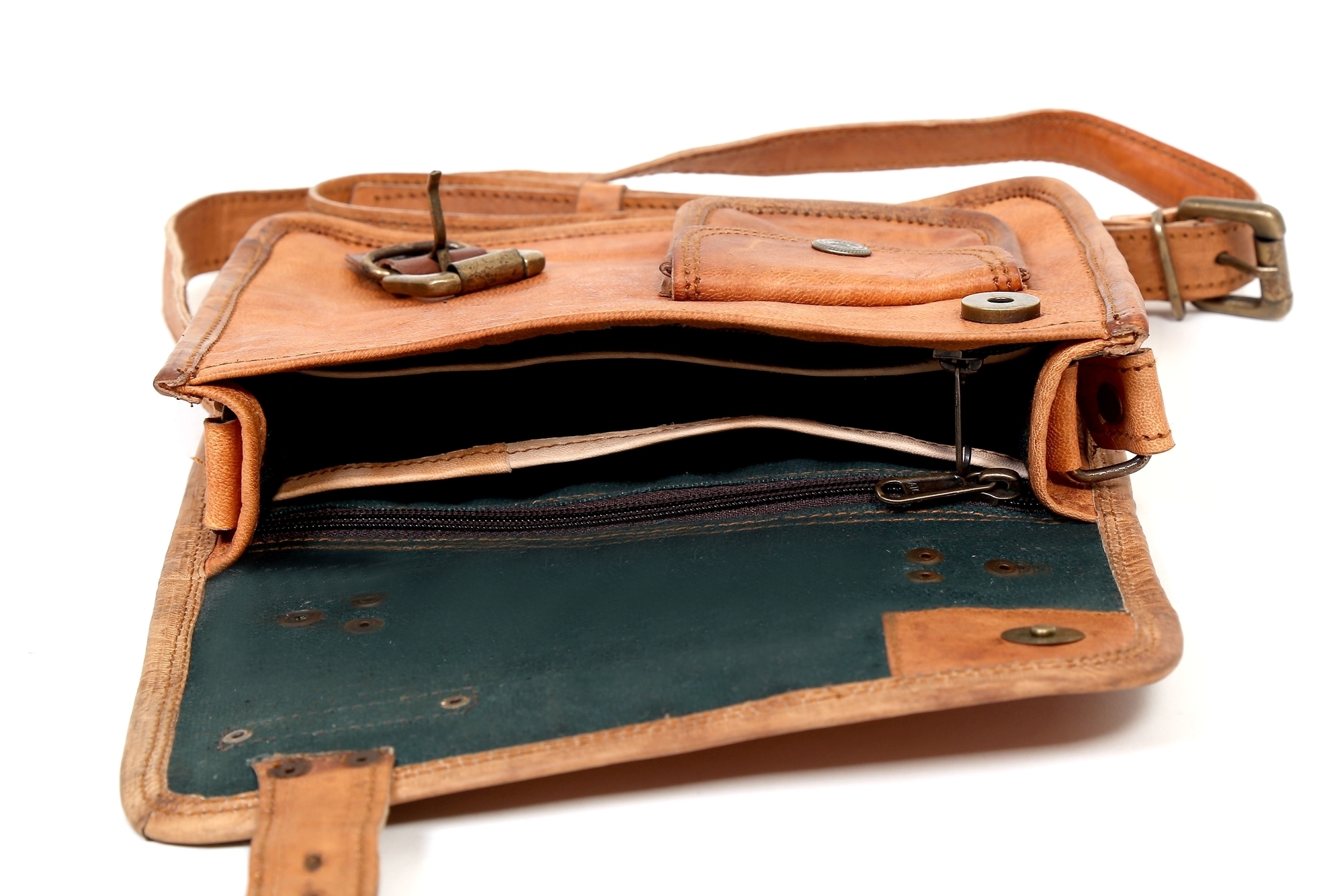 Brown Messenger Bag