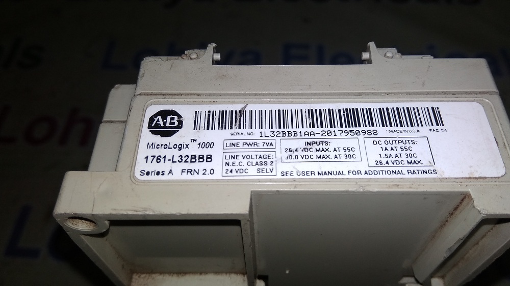 Allen Bradley Plc 1761-l32bbb