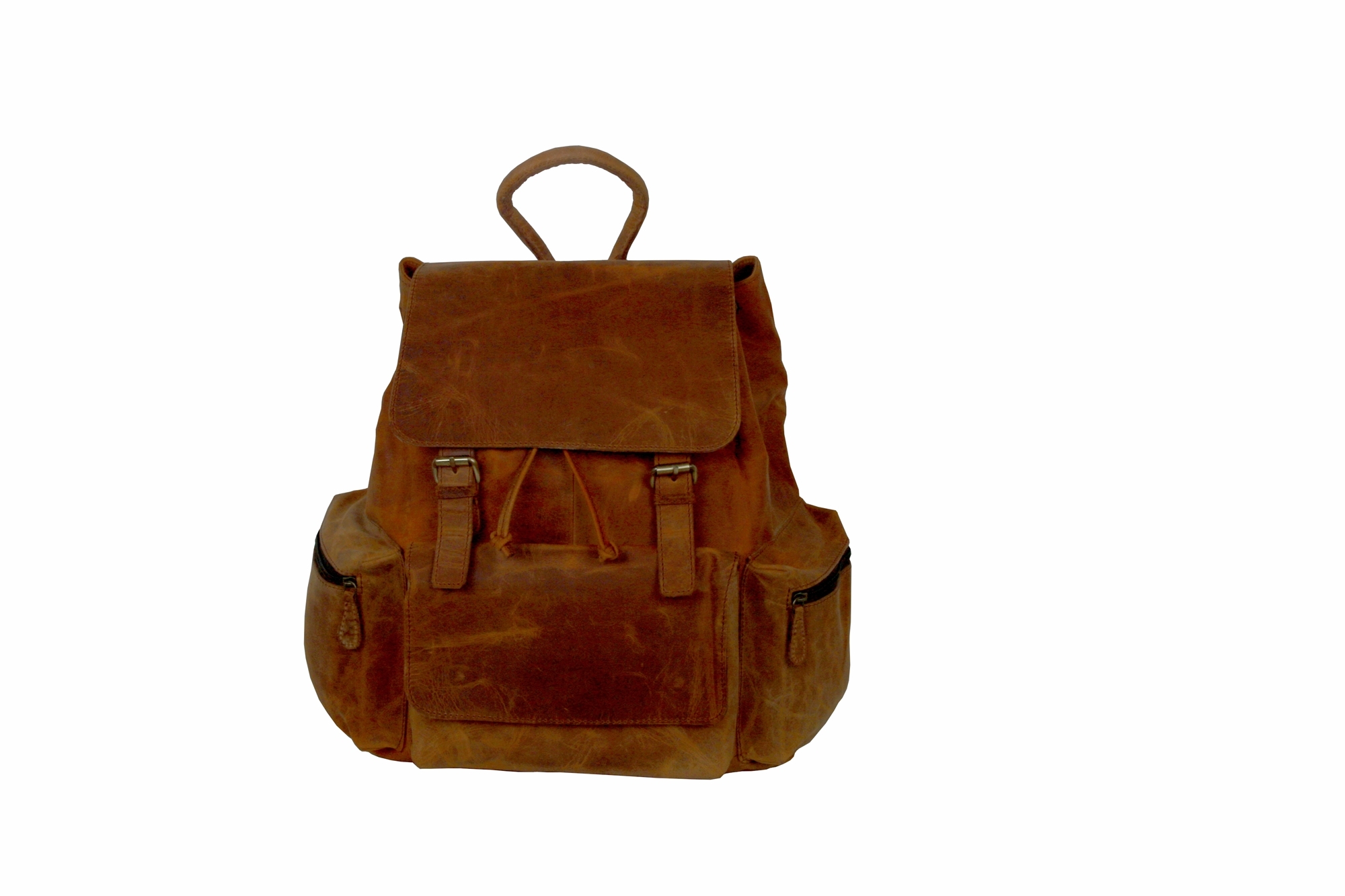 Brown Leather Shoulder Bag