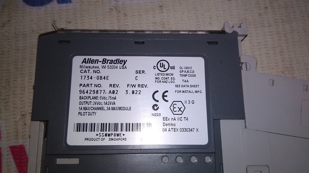 Allen Bradley Plc 1734-ob4e C