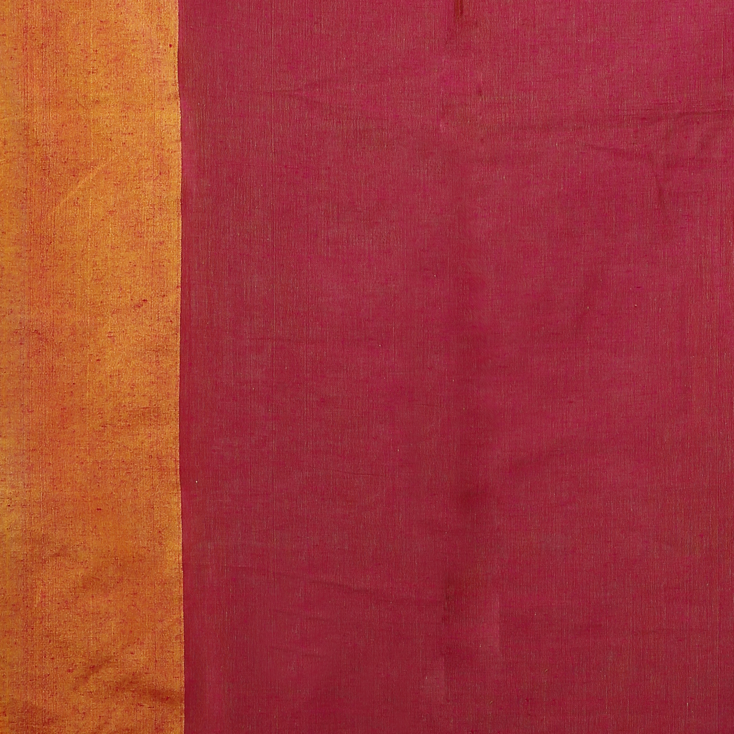 Art Silk Green Handloom Saree With Red Border
