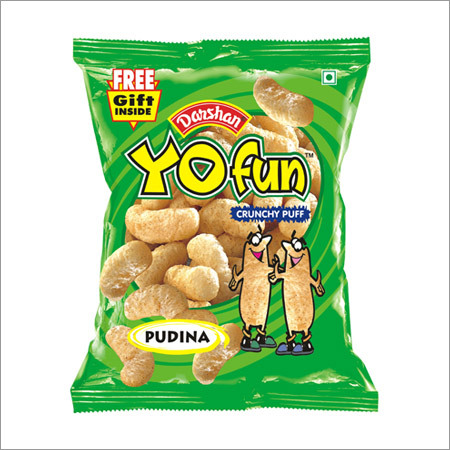क्रंची पफ पुडिना
