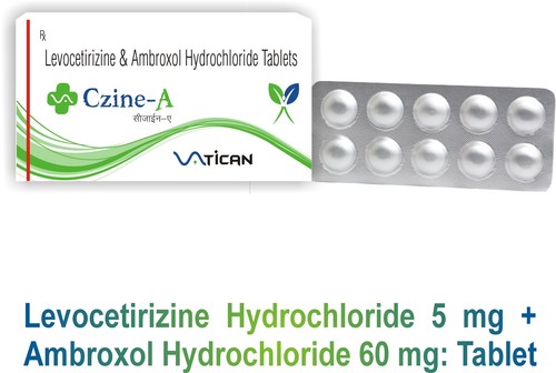 CZINE-A टैबलेट की सामान्य दवाएं