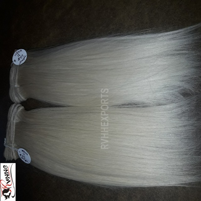 Human Hair Extensions - 100% Remy Virgin Indian Hair, 10-30 Inch Lengths | Temple Hair, Natural Wavy Style, No Shedding, Can Be Dyed