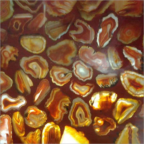 Orange Living Stone Tile