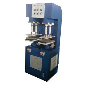 Blue Automatic Slipper Making Machine