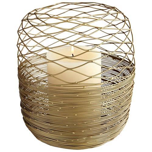 Copper Small Coiled Votive