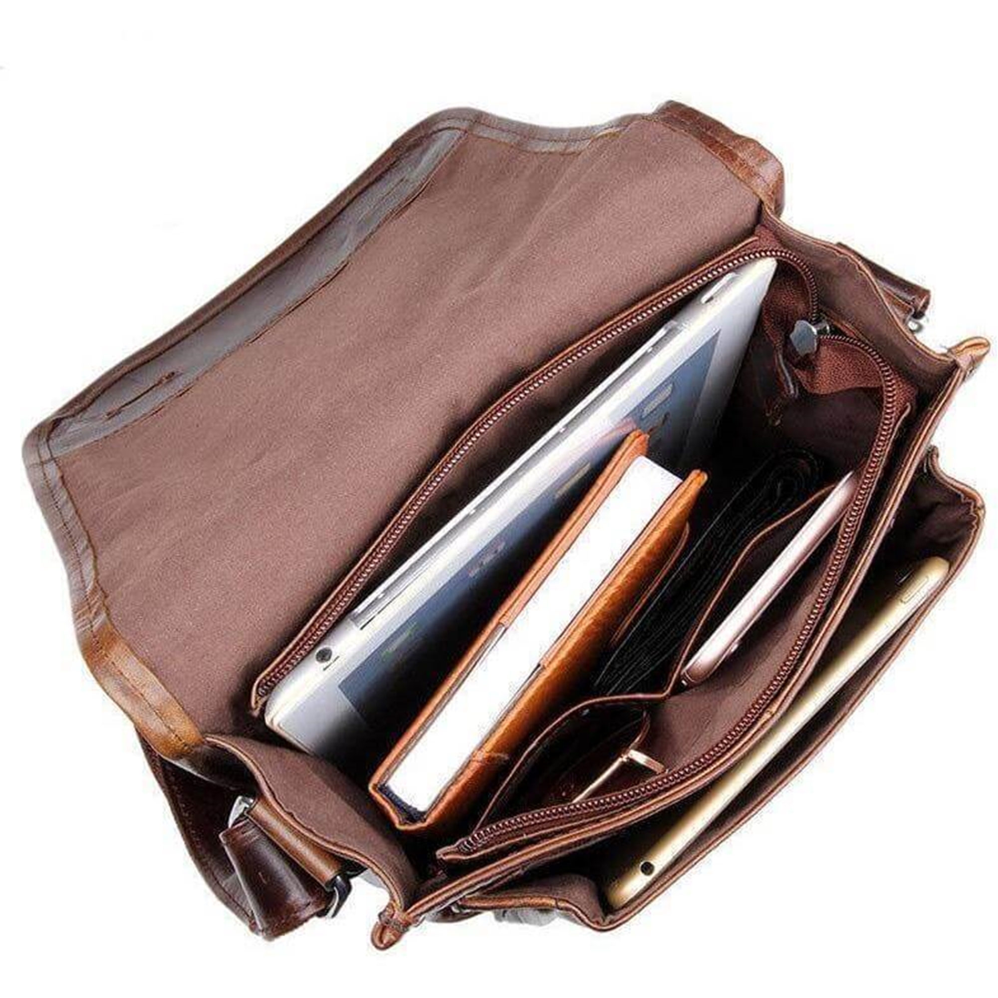 Brown Satchel Bag