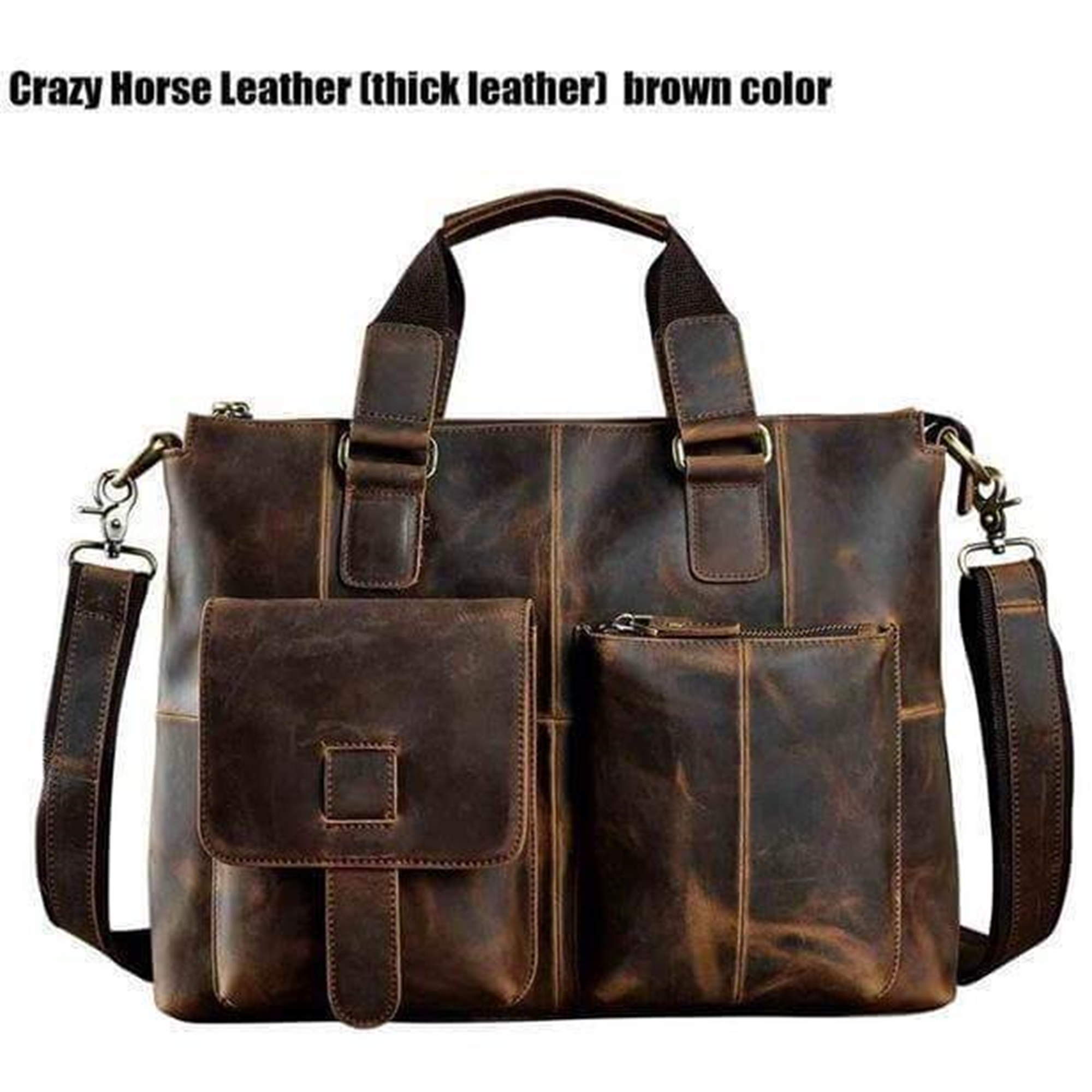 Brown Messenger Bag
