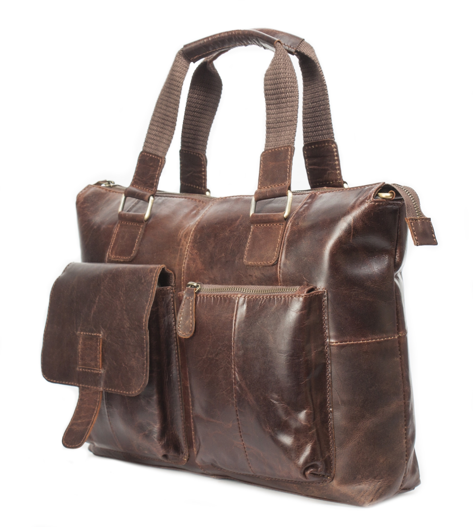 Brown Messenger Bag