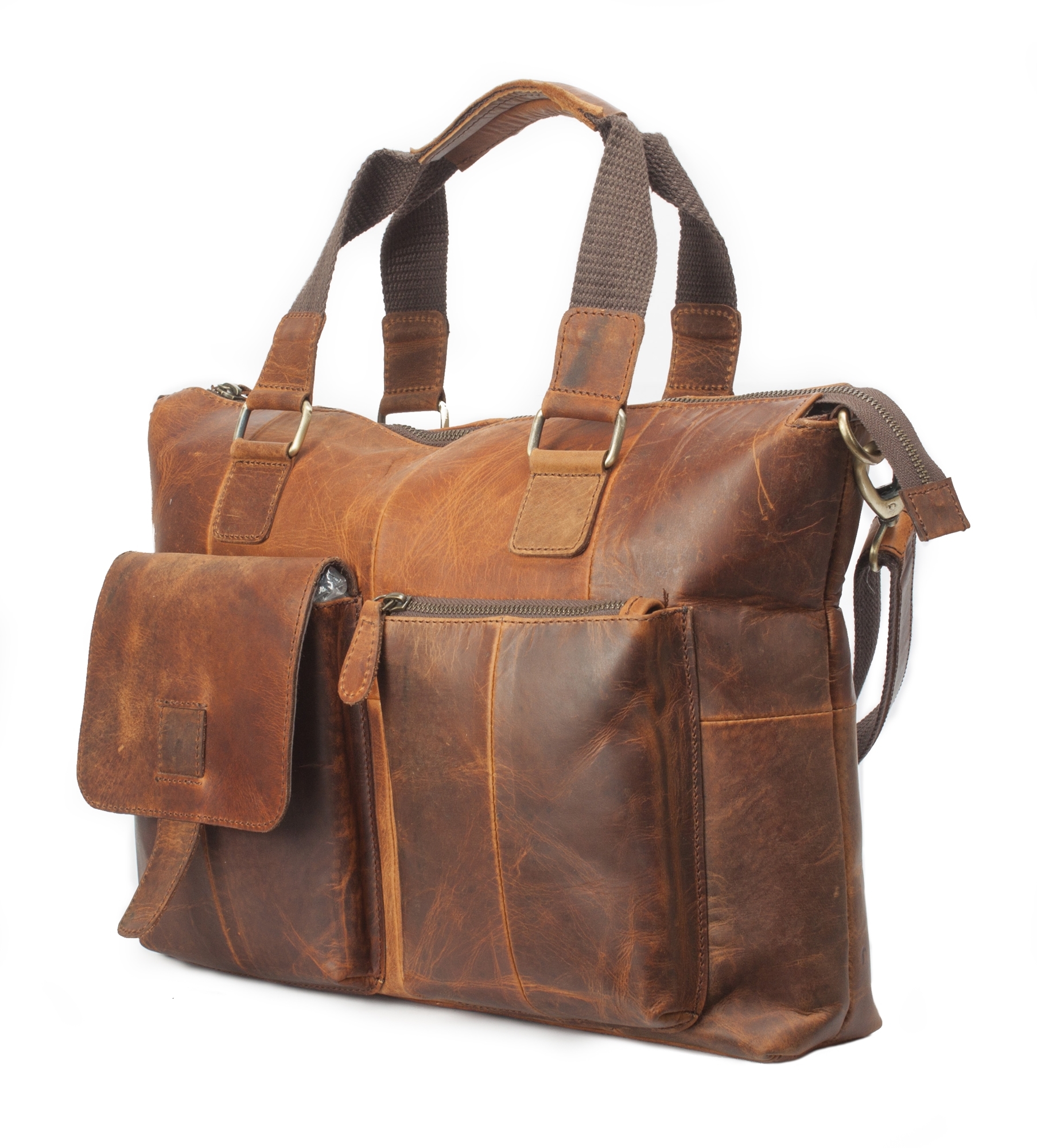Brown Messenger Bag