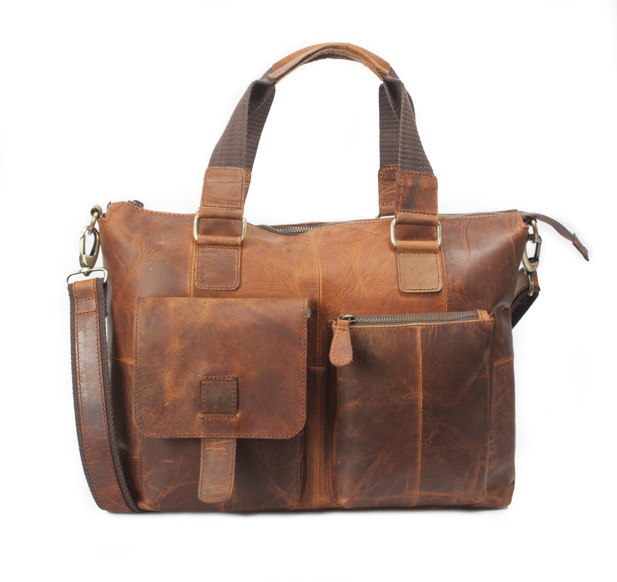 Brown Messenger Bag