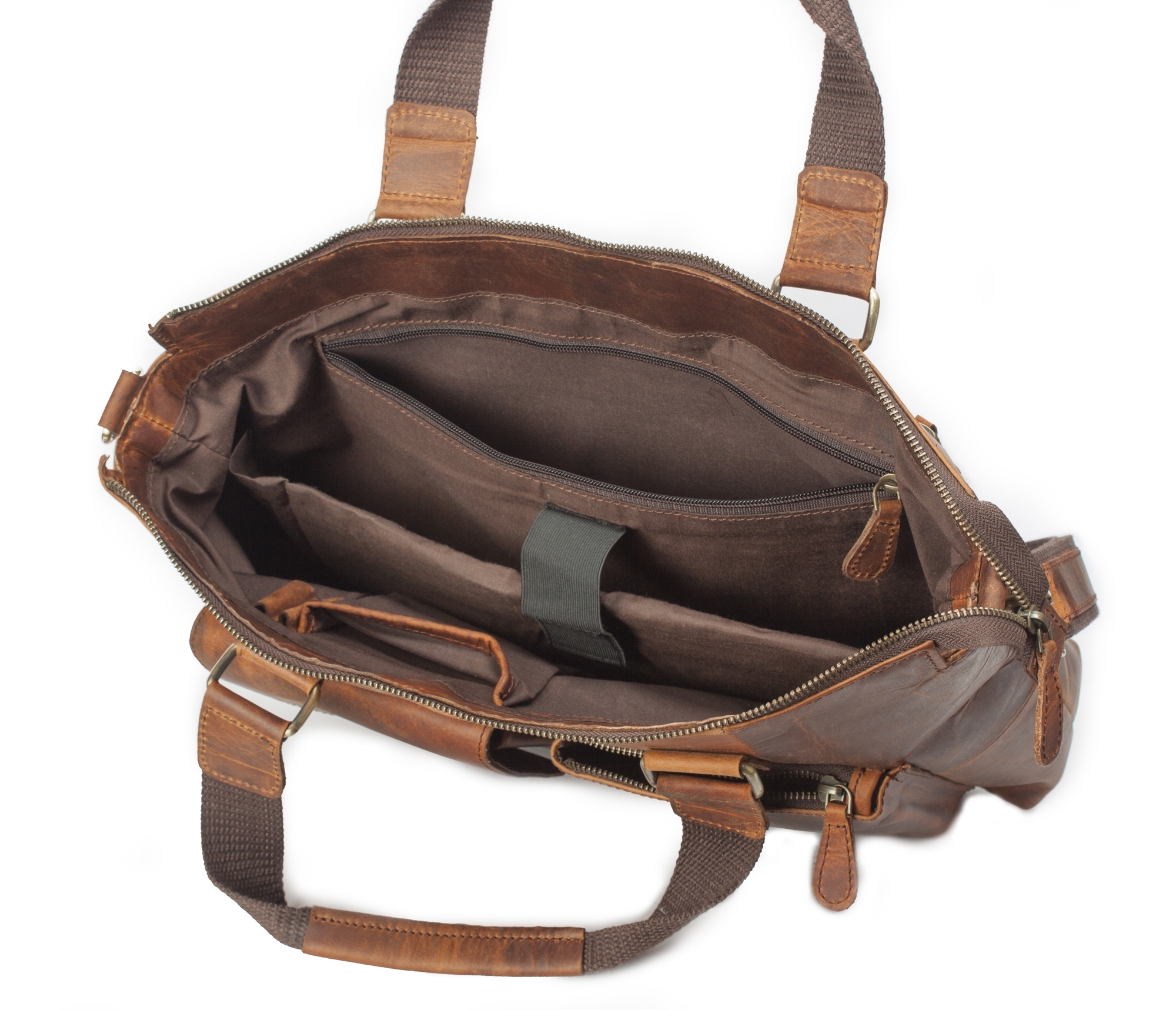 Brown Messenger Bag