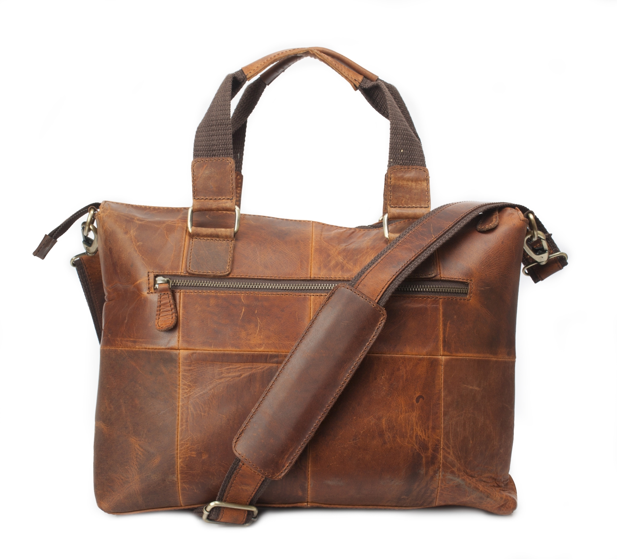 Brown Messenger Bag