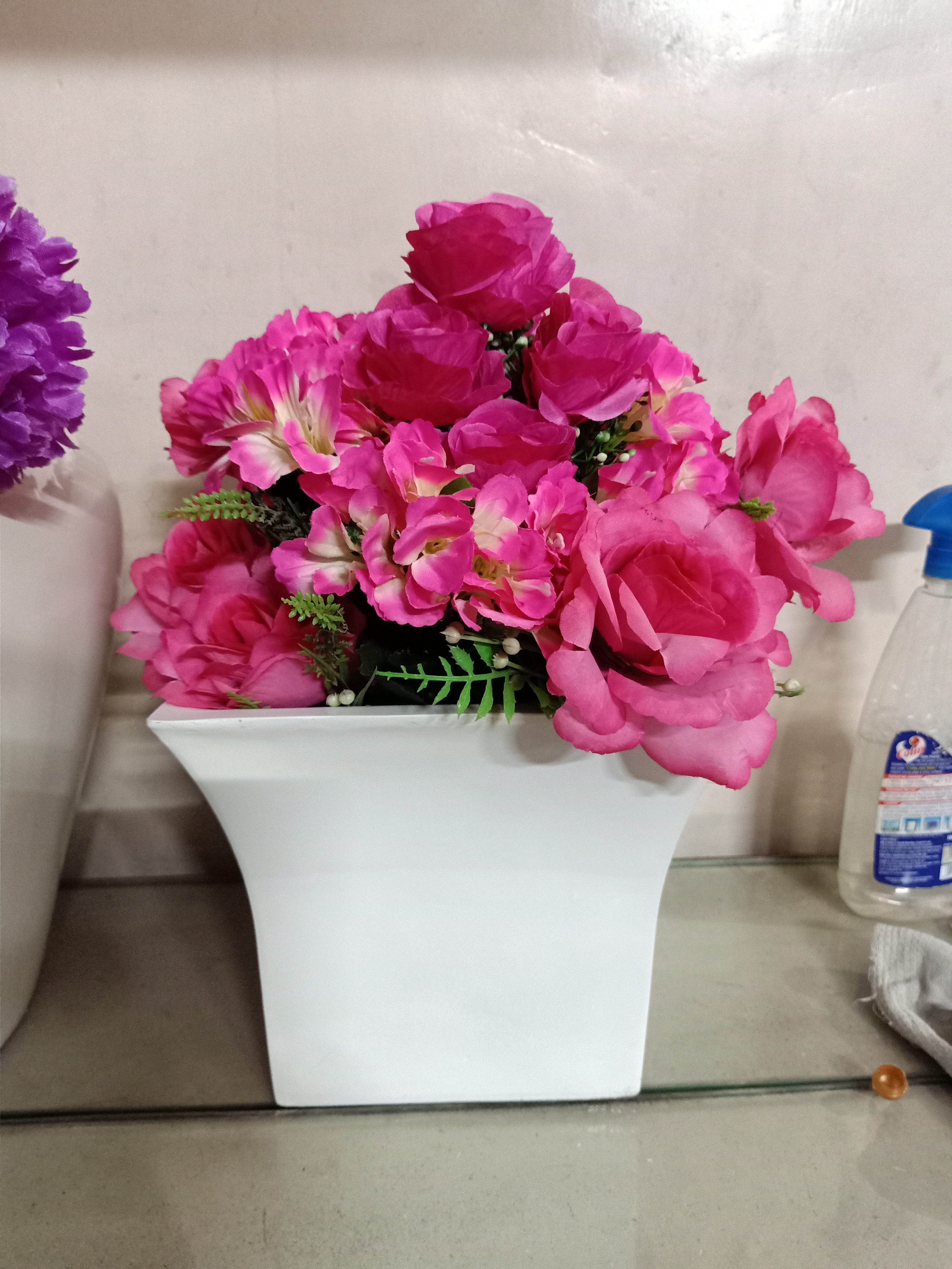 Red Flower Pot