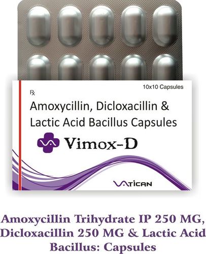 विमोक्स-डी एलबी कैप्सूल सामान्य दवाएं