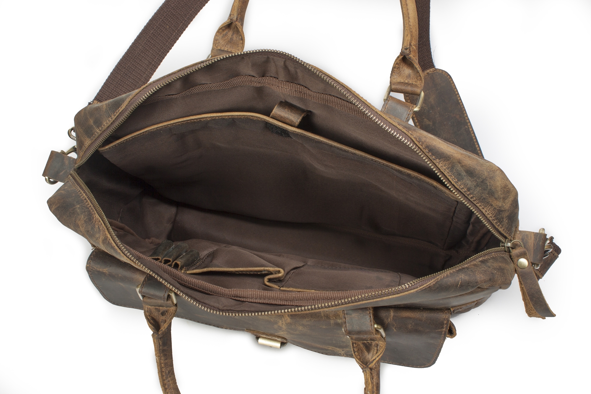 Brown Satchel Bag