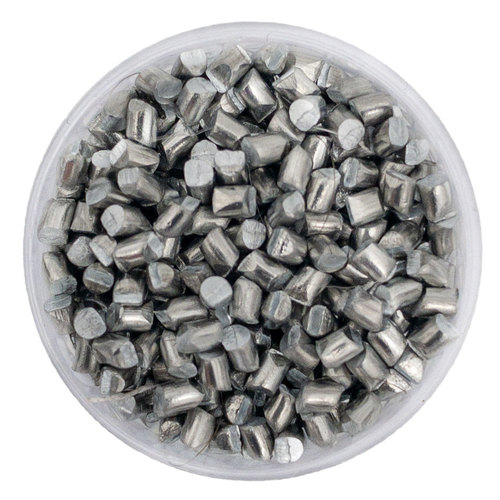 Molybdenum Pellet - 98% Purity, Silver Steel Composition | Available in Bar, Grain, Lump, Rod, Roll, Sheet, and Wire Shapes