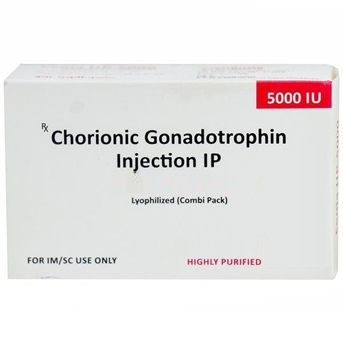Human Chorionic Gonadotropin 5000 Iu Injection - Physical Form: Liquid